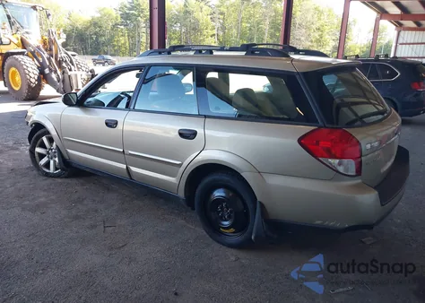 2009 Subaru Outback 2.5I z USA, uszkodzony, nr VIN 4S4BP61C997334477